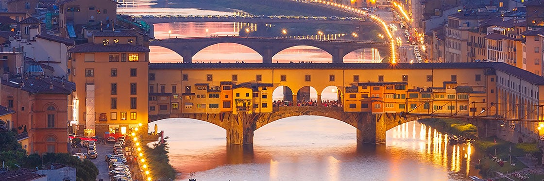 Ponte Vecchio - The oldest and most famous bridge in Florence